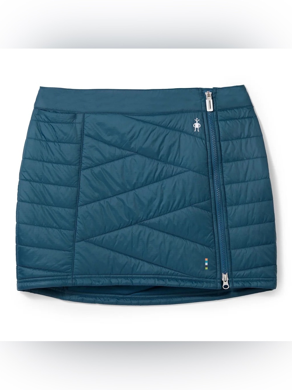 NWT Smartwool Teal Quilted Mini Skirt SMARTWOOL SMARTLOFT ZIP SKIRT